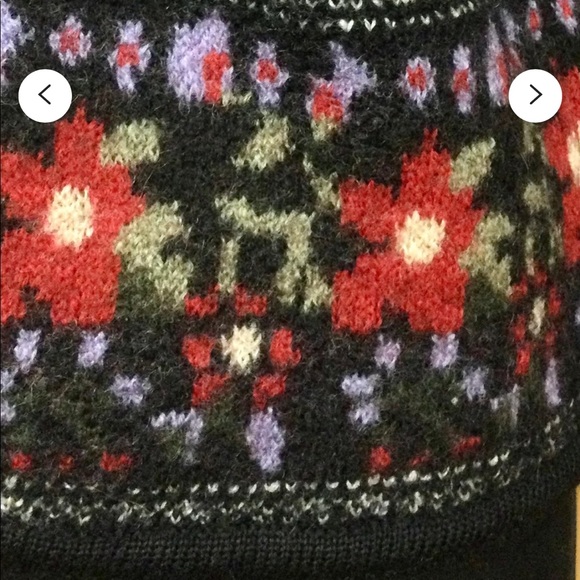 1980’s Vintage Tally-Ho Creations Boiled Wool Cardigan - Picture 10 of 11